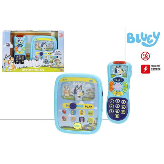 Teléfono y tablet Bluey mi primer set con luz sonido - Juguete