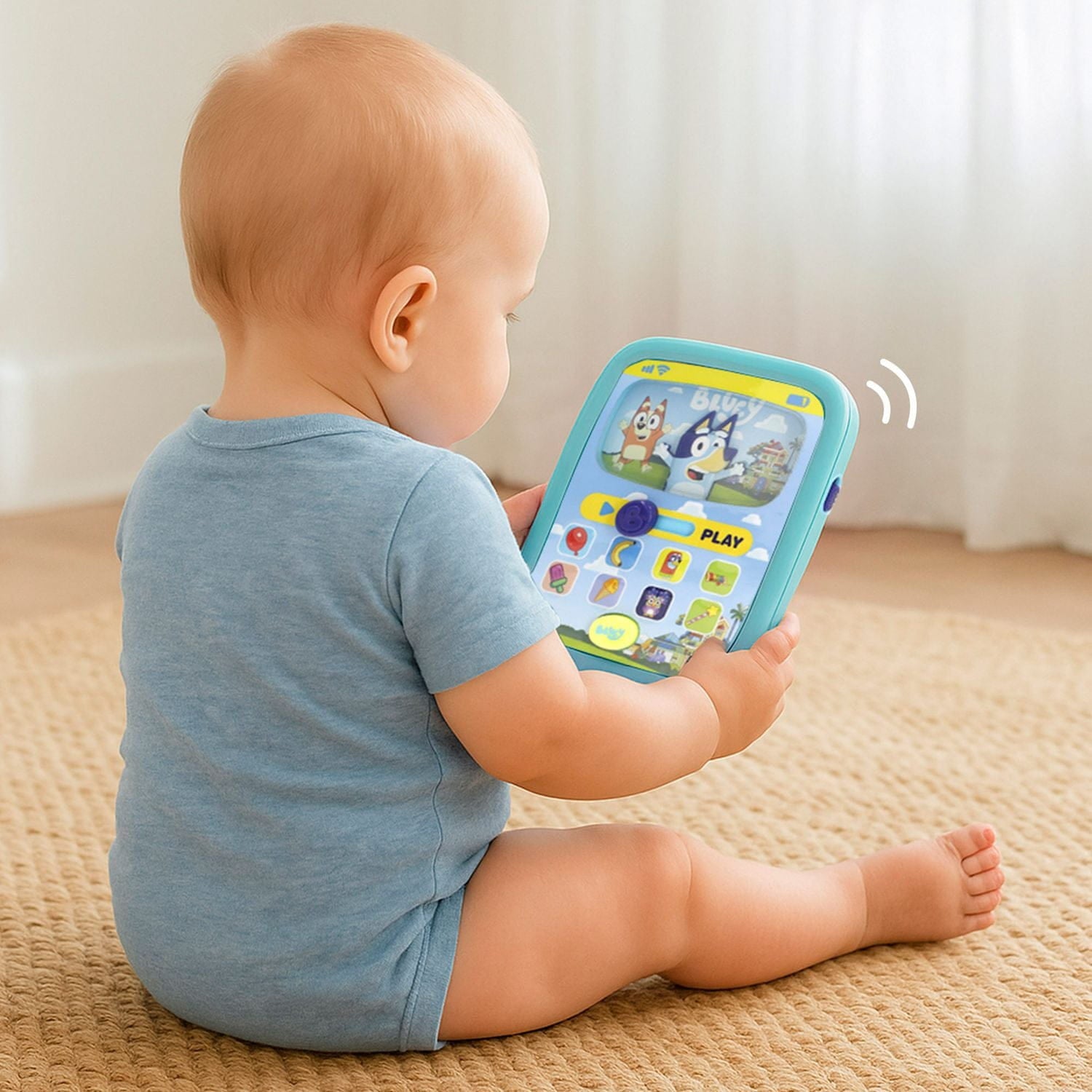 Teléfono y tablet Bluey mi primer set con luz sonido - Juguete