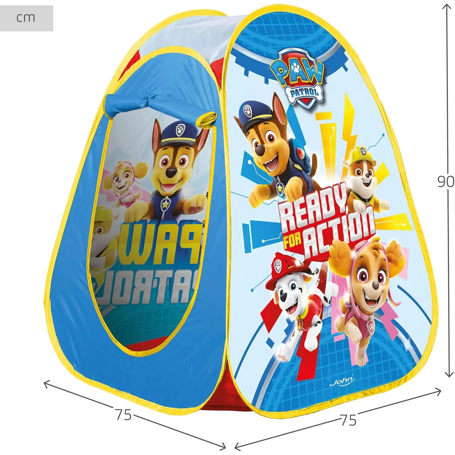 Tienda niños infantil pop up PATRULLA CANINA 75x75x90CM - campaña