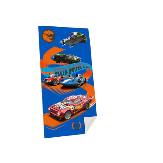 Toalla algodón HOT WHEELS 70x140cm playa o piscina
