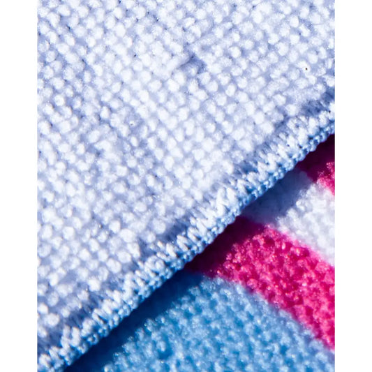 Toalla Playa Piscina Arcoiris 70x140cm de microfibra para niños y adultos Sun and Surf