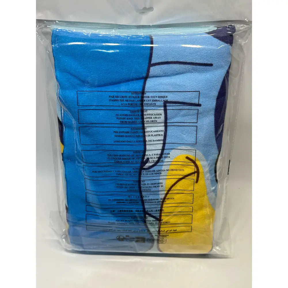 Toalla Playa Piscina Bluey Nadando 70x140cm infantil de microfibra para niños