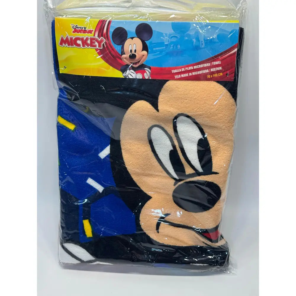 Toalla Playa Piscina Disney Mickey 70x140cm infantil de microfibra para niños Everest Sky