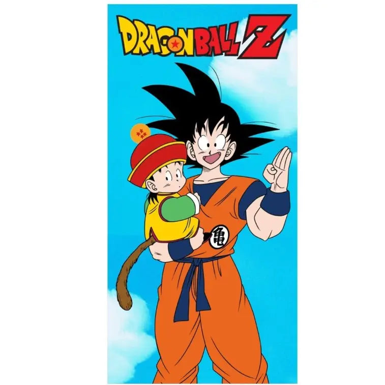 Toalla Playa Piscina infantil Dragon Ball Goku 70x140cm