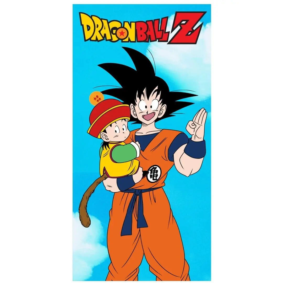 Toalla Playa Piscina infantil Dragon Ball Goku 70x140cm