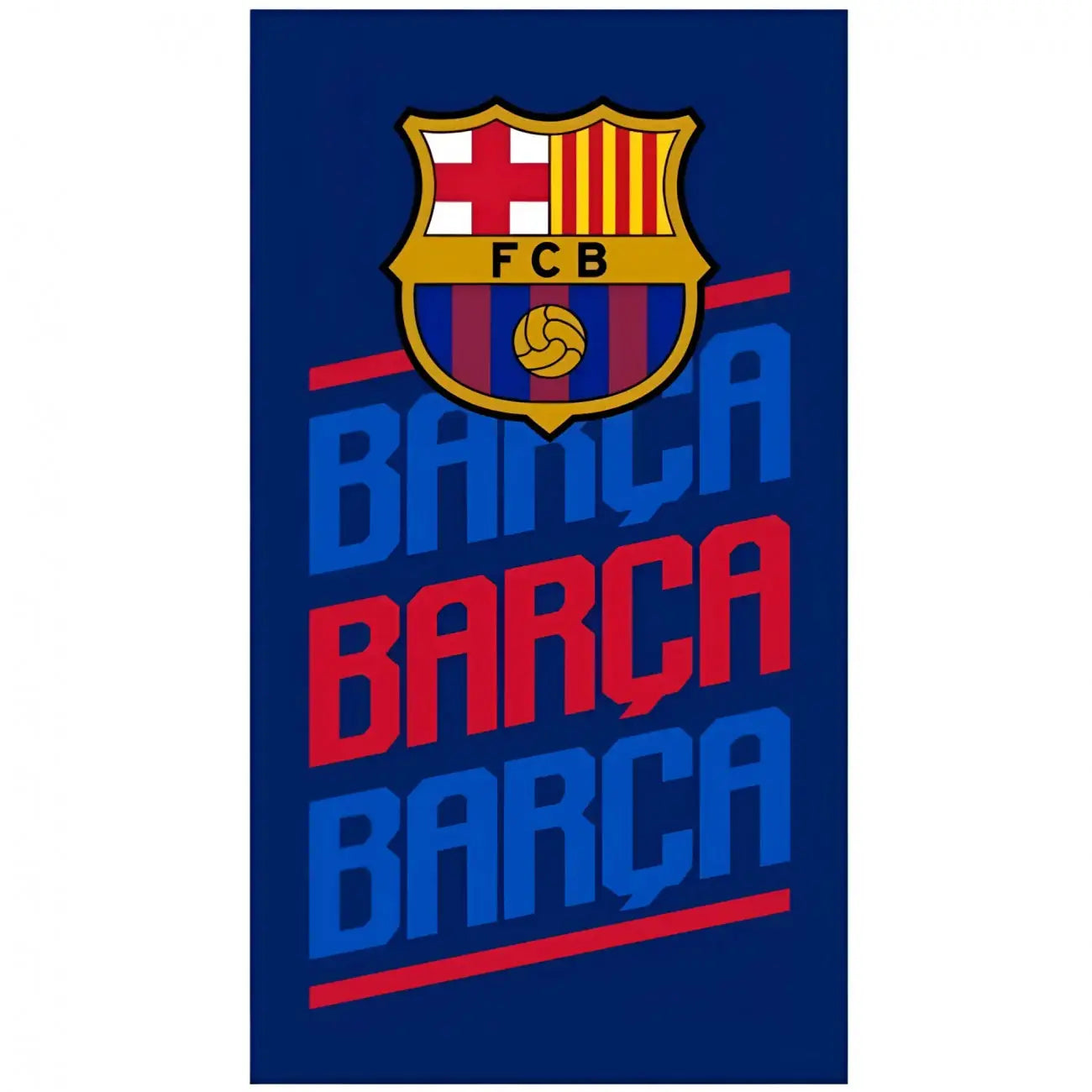 Toalla Playa Piscina Infantil FC Barcelona barça 70x140cm