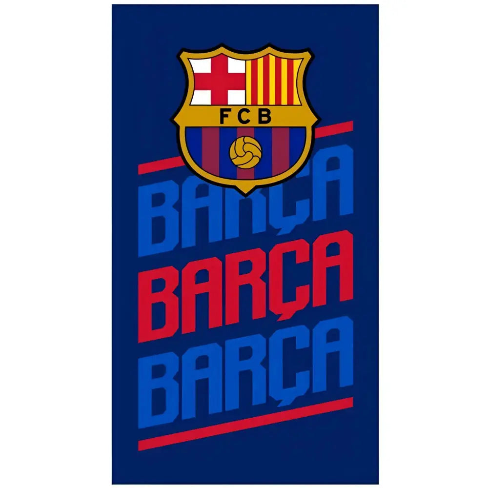 Toalla Playa Piscina Infantil FC Barcelona barça 70x140cm