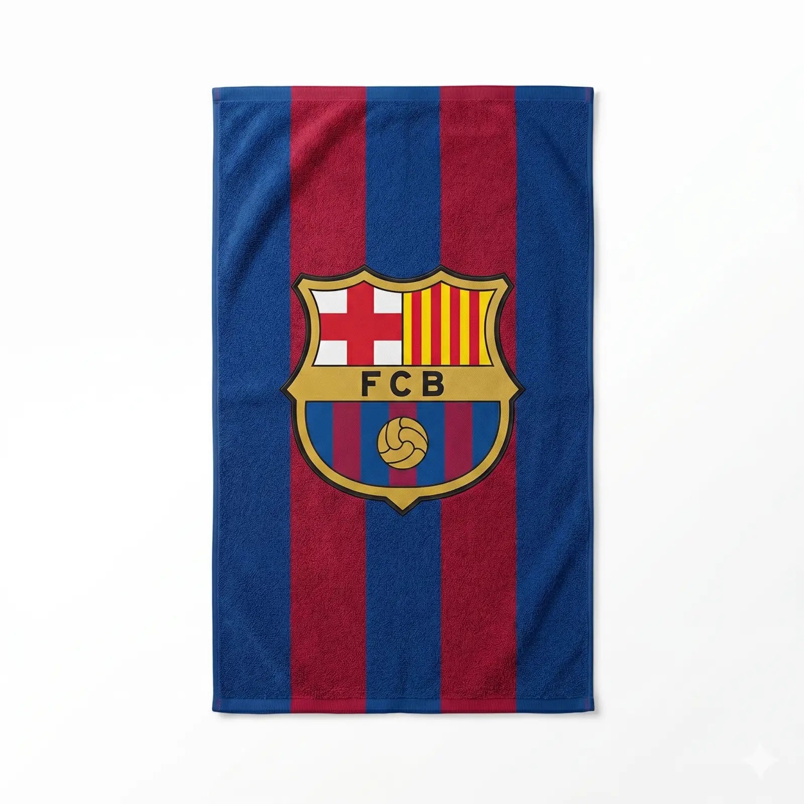Toalla Playa Piscina Infantil FC Barcelona barça algodón de 75x150