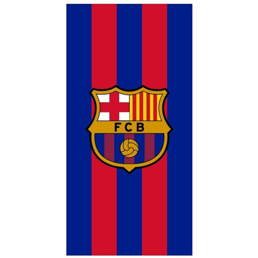 Toalla Playa Piscina Infantil FC Barcelona barça algodón de 75x150