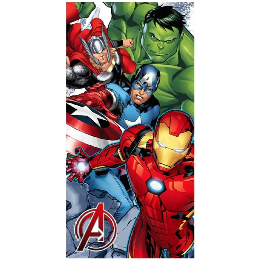 Toalla Playa Piscina infantil Marvel Avengers 70x140cm