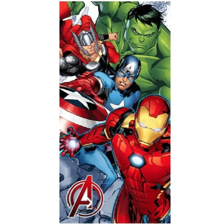 Toalla Playa Piscina infantil Marvel Avengers 70x140cm
