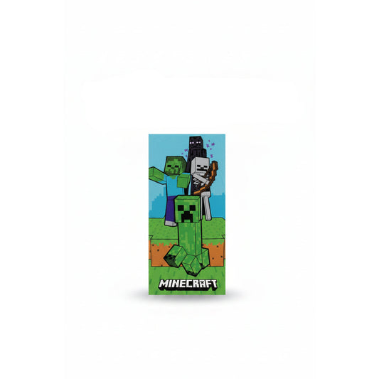 Toalla playa y piscina infantil Minecraft 70x140cm