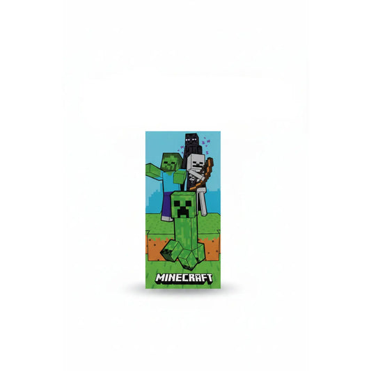 Toalla playa y piscina infantil Minecraft 70x140cm
