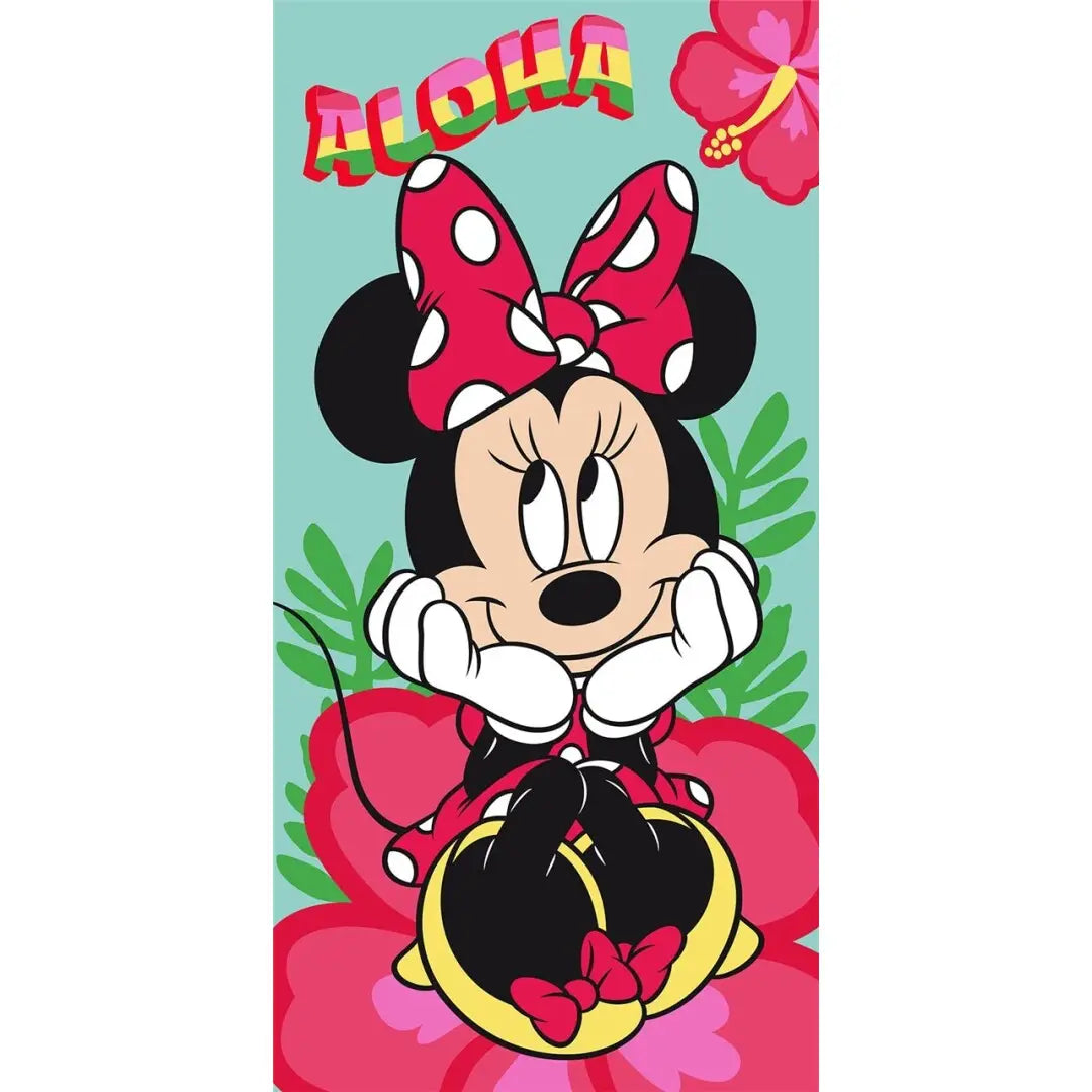 Toalla Playa Piscina infantil MINNIE MOUSE 70X140CM