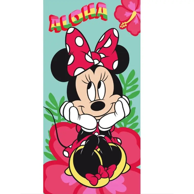 Toalla Playa Piscina infantil MINNIE MOUSE 70X140CM