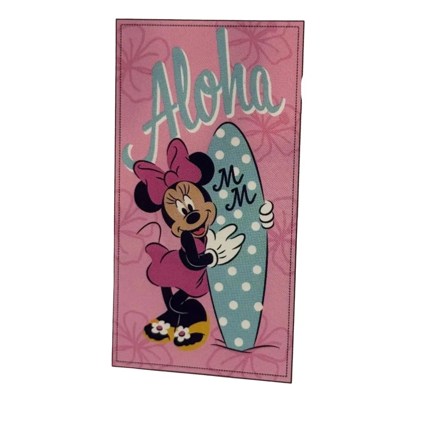 Toalla playa piscina infantil Minnie Mouse Disney aloha 70x140cm