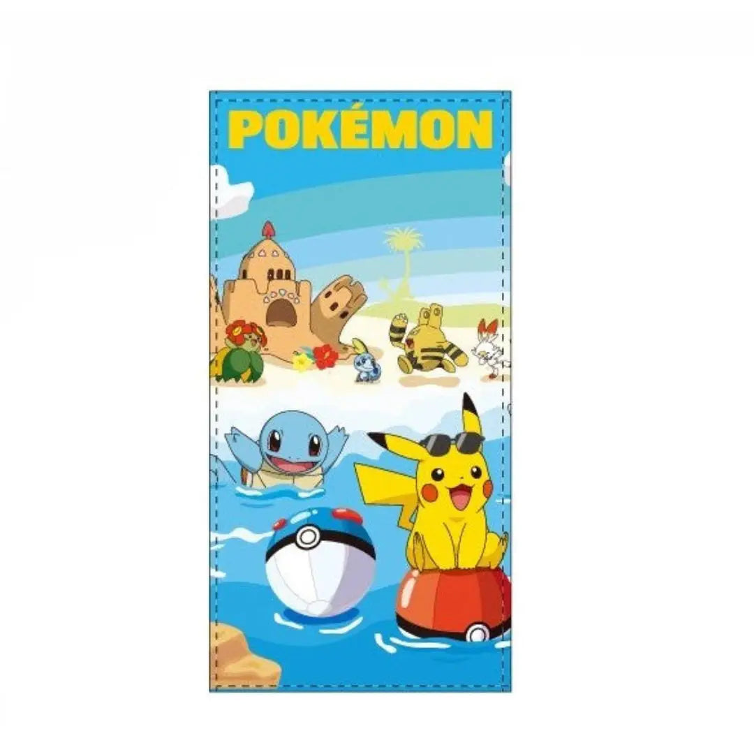 Toalla playa piscina infantil Pokémon 70x140cm