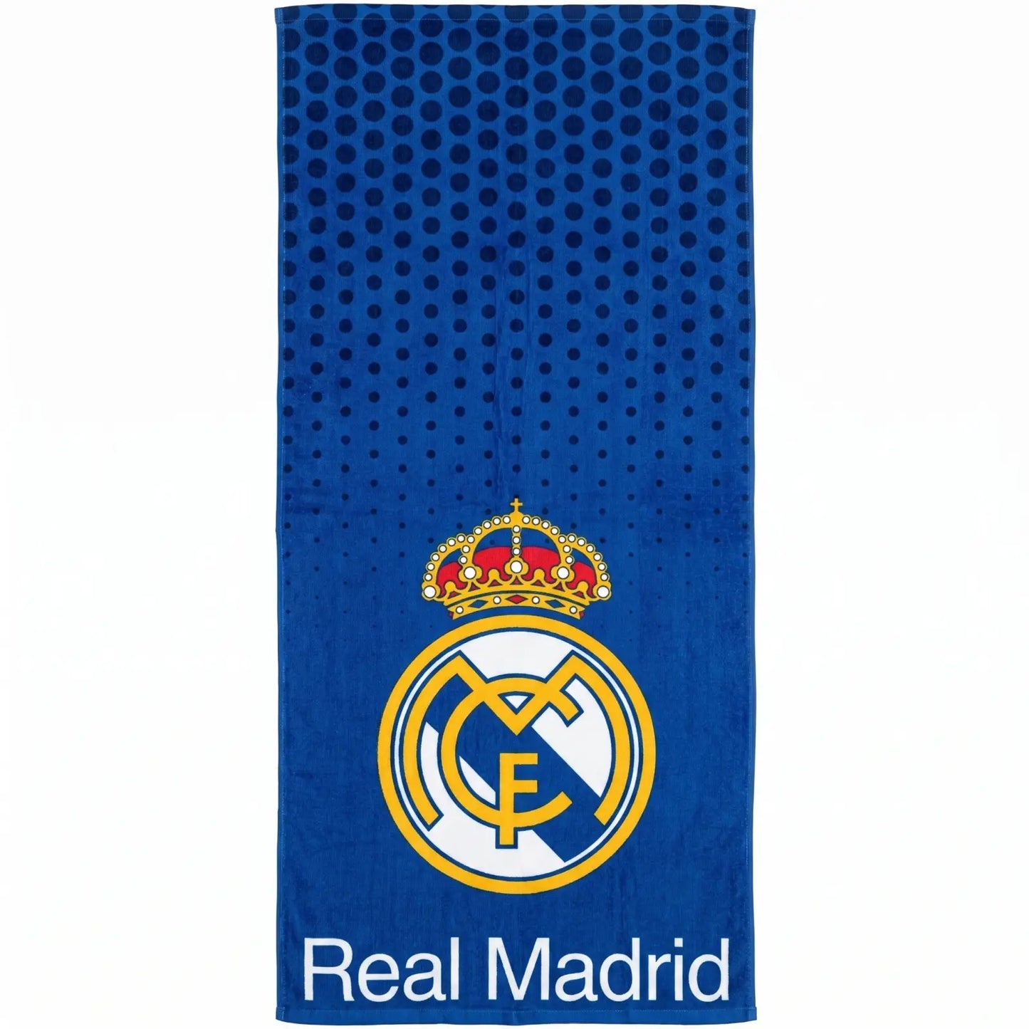 Toalla Playa Piscina Infantil Real Madrid CF algodón de 75x150cm