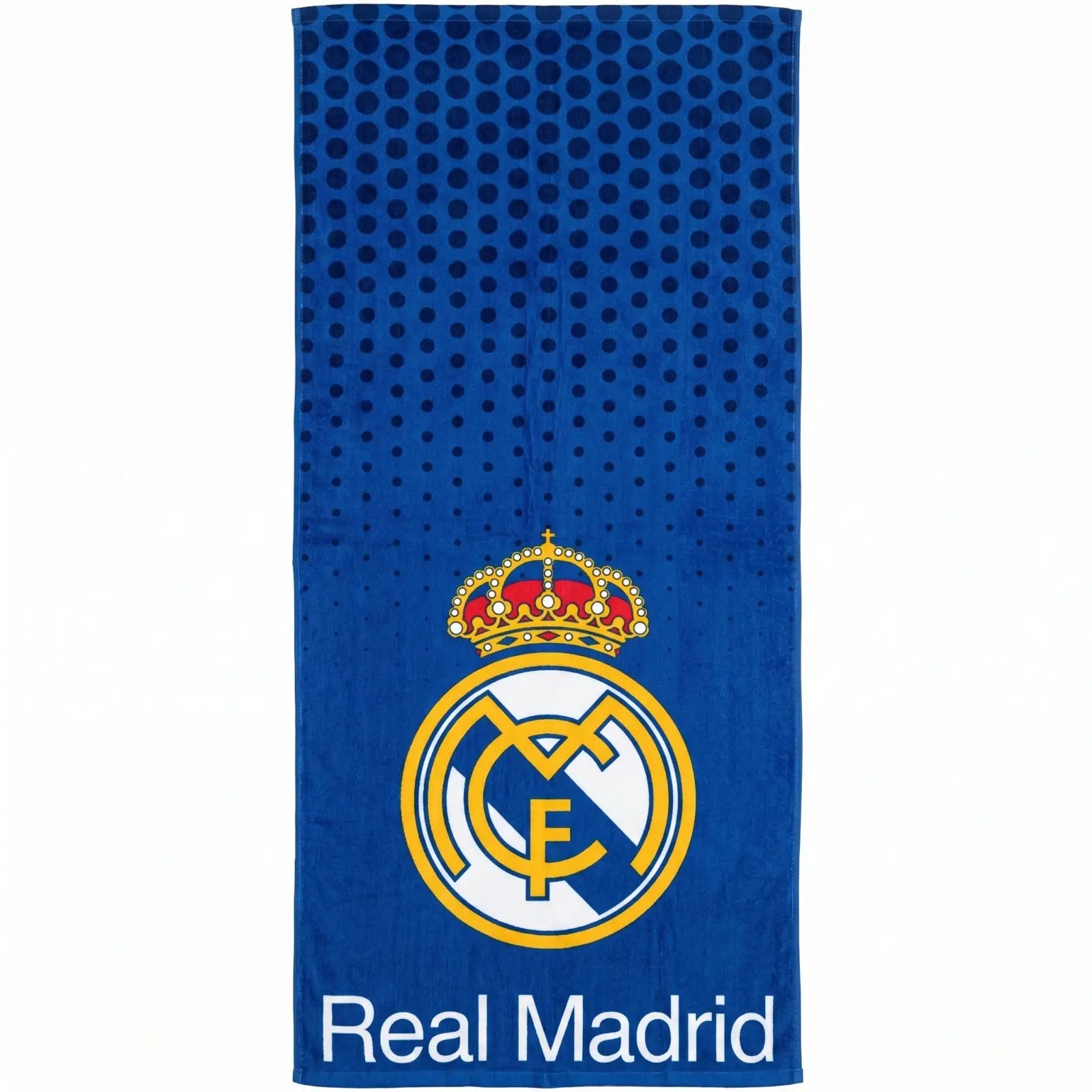 Toalla Playa Piscina Infantil Real Madrid CF algodón de 75x150cm