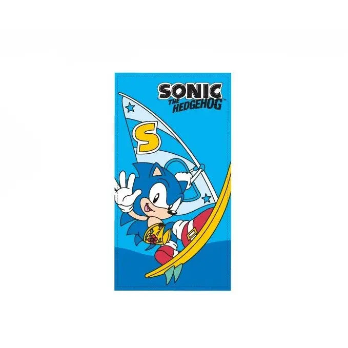 Toalla playa piscina infantil Sonic tabla 70x140cm