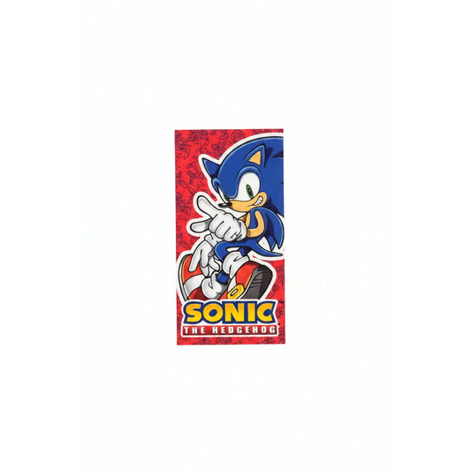 Toalla playa y piscina infantil Sonic The Hedgehog 70x140 - poncho