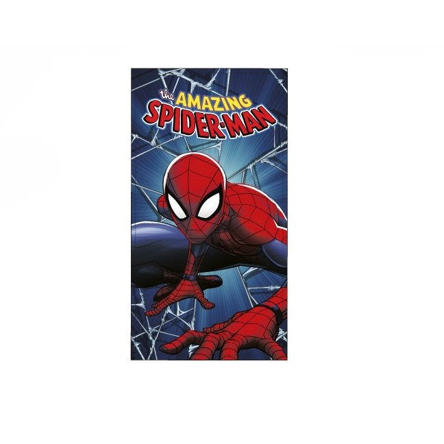 Toalla playa piscina infantil Spiderman amazing 70x140cm