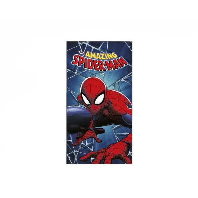 Toalla playa piscina infantil Spiderman amazing 70x140cm
