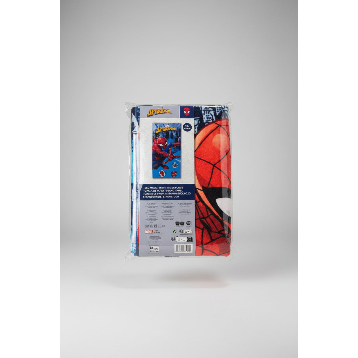 Toalla playa y piscina infantil Spiderman Marvel 70x140cm