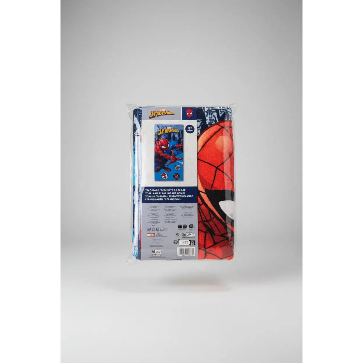 Toalla playa y piscina infantil Spiderman Marvel 70x140cm