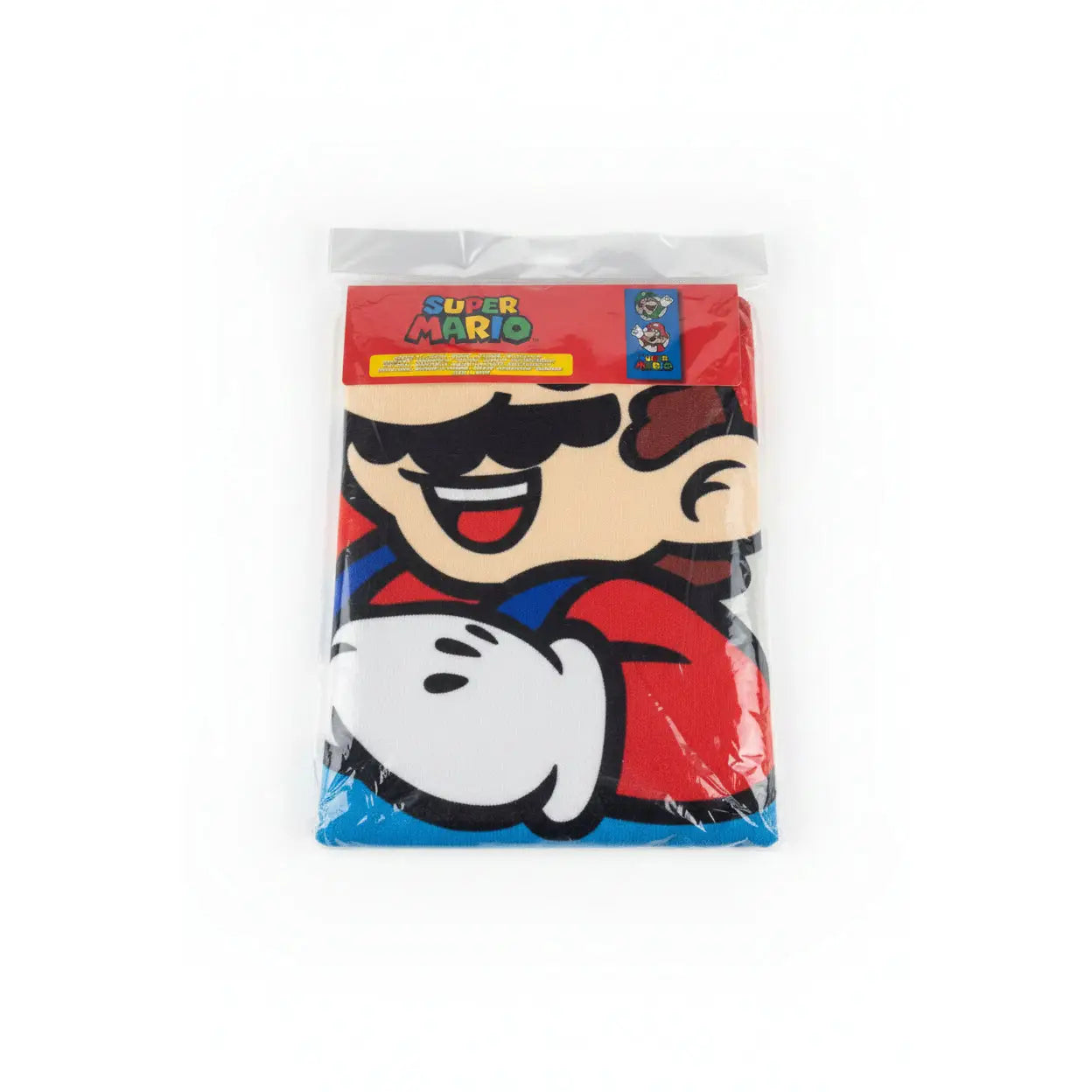 Toalla playa y piscina infantil Super Mario Luigi 70x140cm