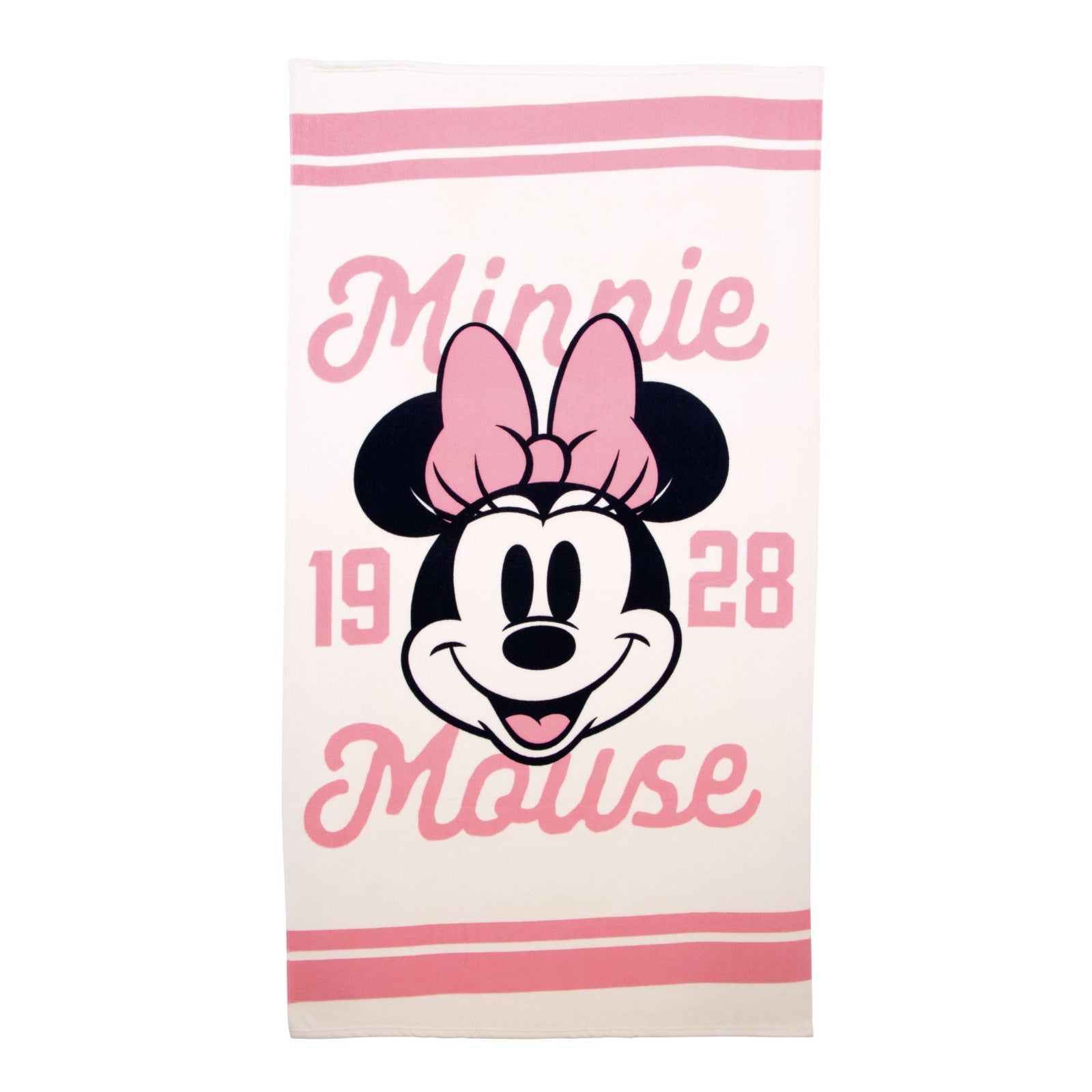 Toalla de playa y piscina Minnie Mouse Disney grande 90x170cm