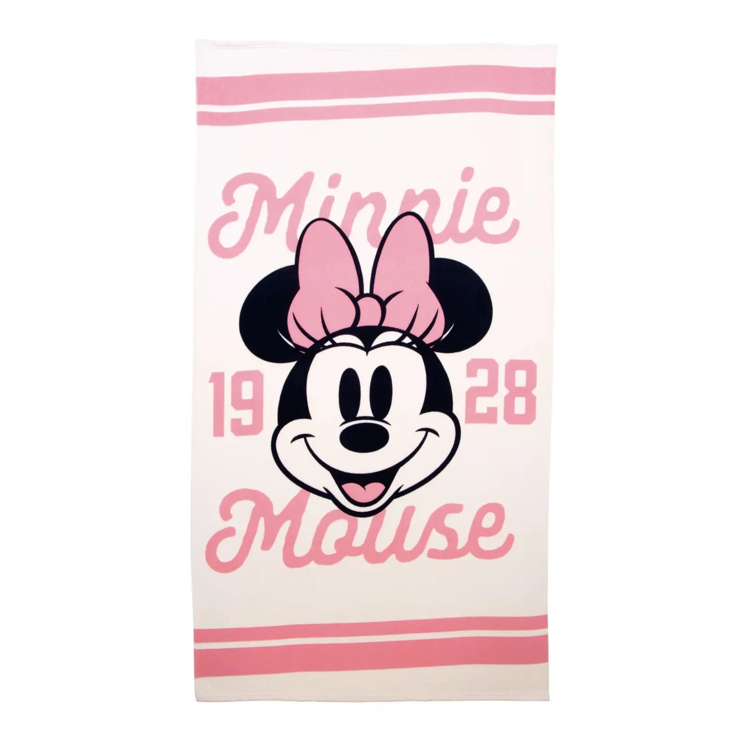 Toalla de playa y piscina Minnie Mouse Disney grande 90x170cm