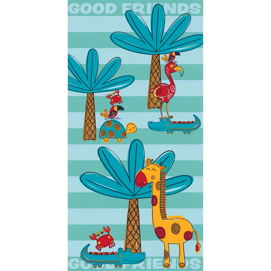 Toalla Playa Piscina Palmeras 70x140cm de microfibra para niños y adultos - Spiderman