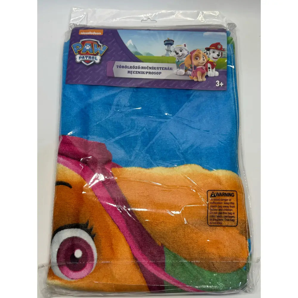 Toalla Playa Piscina Patrulla Canina Everest Sky 70x140cm infantil de microfibra para niños