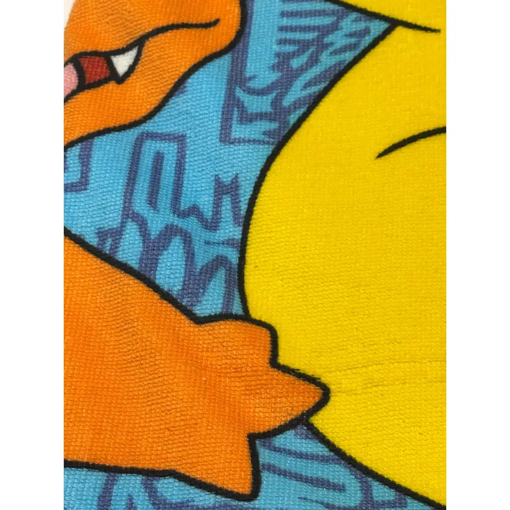 Toalla Playa Piscina Pokémon Iniciales 70x140cm infantil de microfibra para niños