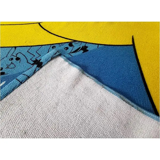 Toalla Playa Piscina Pokémon Pikachu High Voltage 70x140cm infantil de microfibra para niños