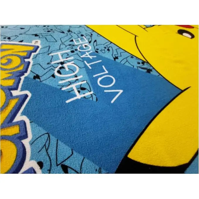 Toalla Playa Piscina Pokémon Pikachu High Voltage 70x140cm infantil de microfibra para niños