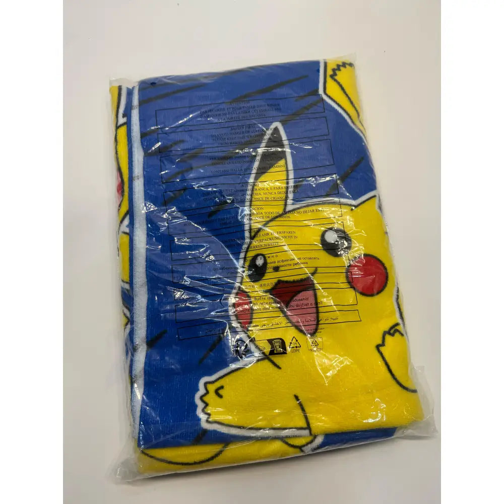 Toalla Playa Piscina Pokémon Pikachu Sky 70x140cm infantil de microfibra para niños Everest