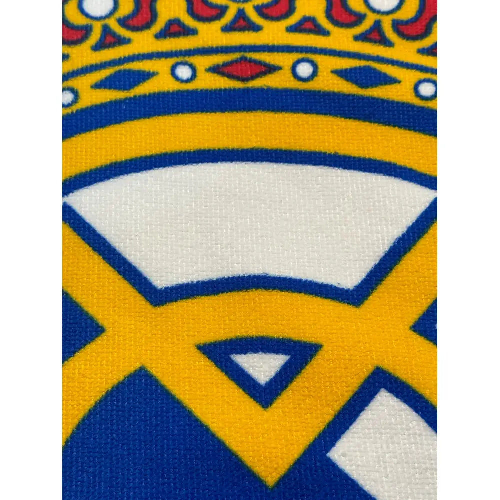 Toalla Playa Piscina Real Madrid Azul 70x140cm infantil de microfibra para niños