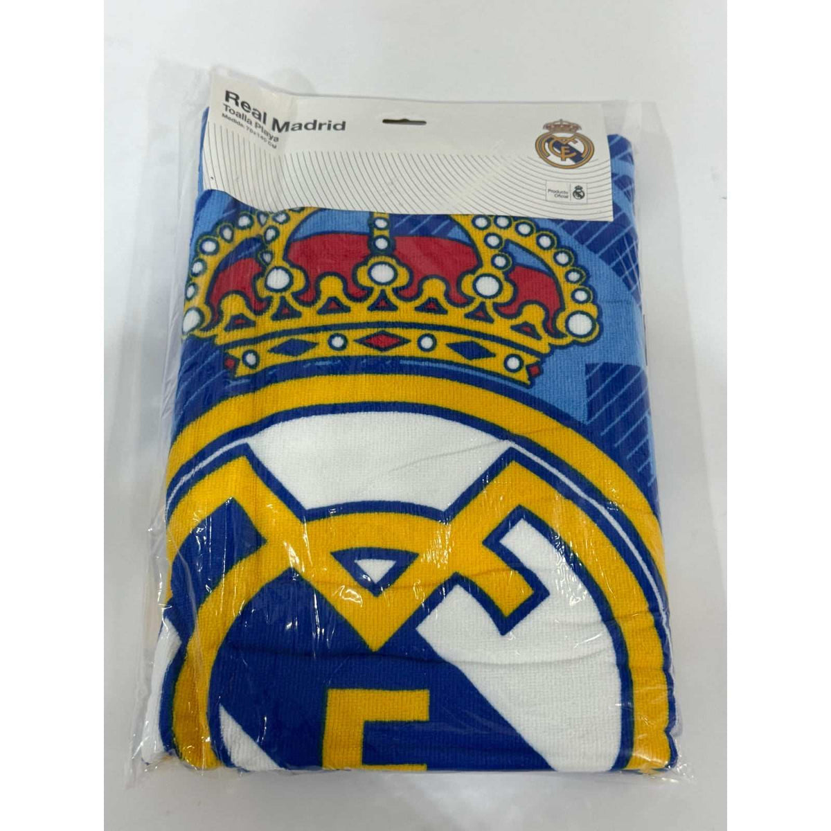 Toalla playa piscina infantil Real Madrid 70x140 cm