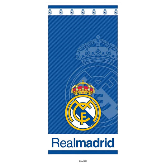 Toalla playa piscina infantil Real Madrid oficial 70x140 cm
