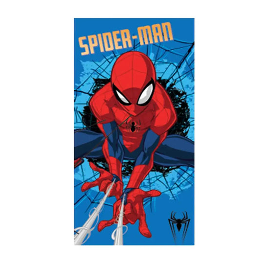 Toalla Playa Piscina Spiderman II 70x140cm infantil de microfibra para niños