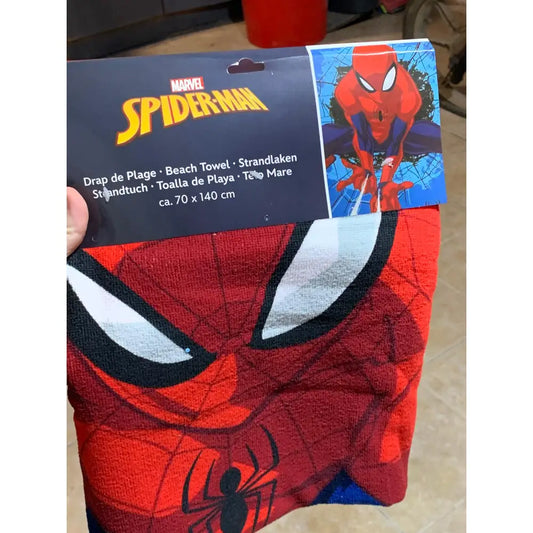 Toalla Playa Piscina Spiderman II 70x140cm infantil de microfibra para niños