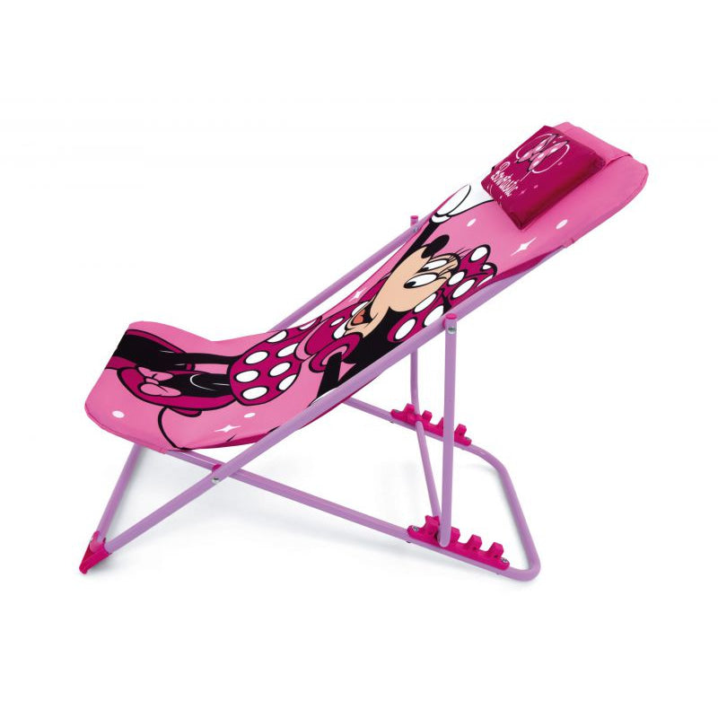 Tumbona plegable infantil de Minnie Mouse Disney 43x66x61cm