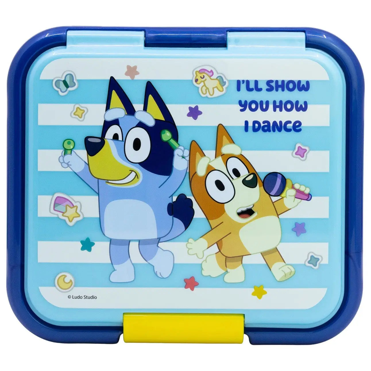 Tupper sandwichera infantil Bluey con tres compartimentos - Sandwichera