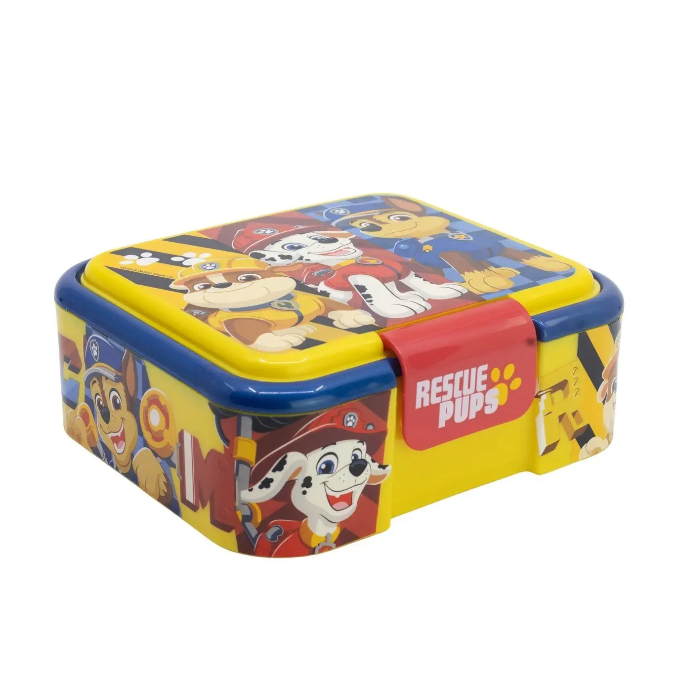 Tupper sandwichera infantil Patrulla canina con tres compartimentos - Sandwichera