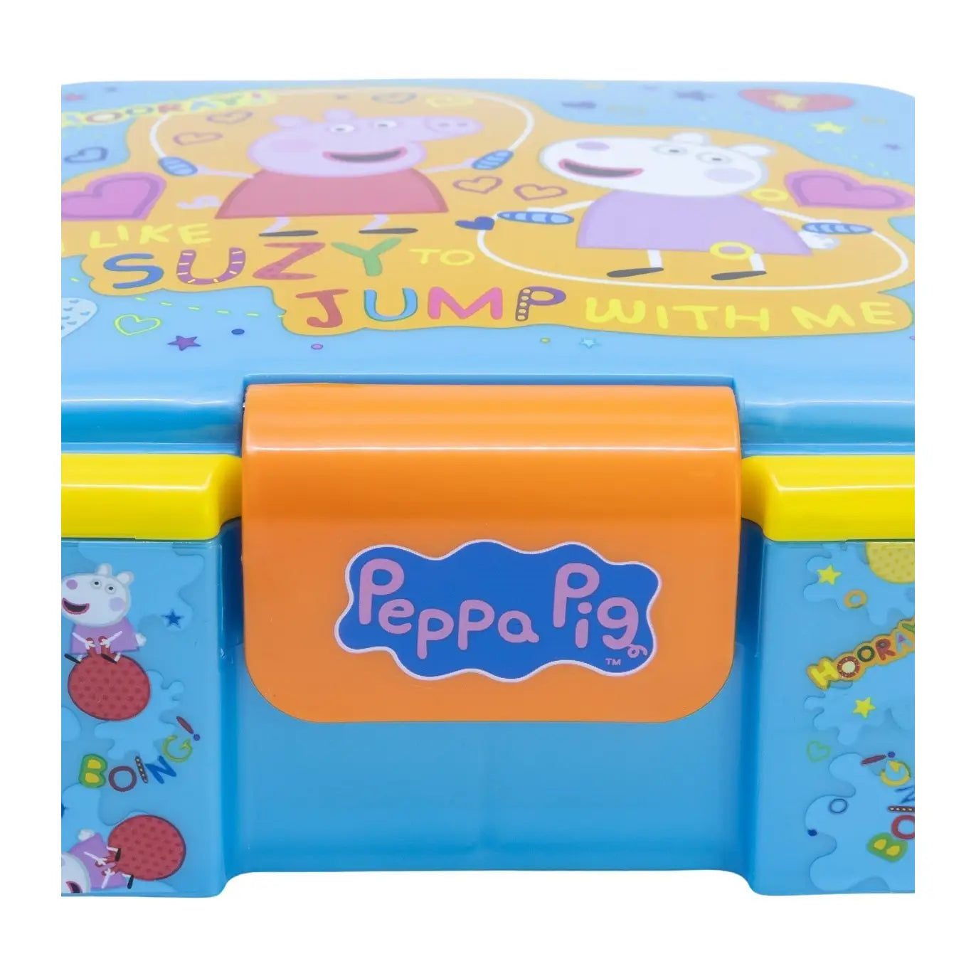 Tupper sandwichera infantil Peppa Pig con tres compartimentos - Sandwichera