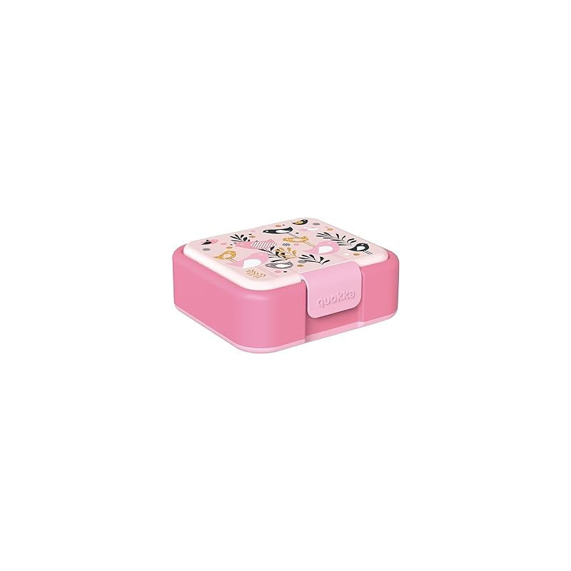 Tupper sandwichera infantil QUOKKA TWIST KIDS ’Birds’ con compartimentos - Sandwichera