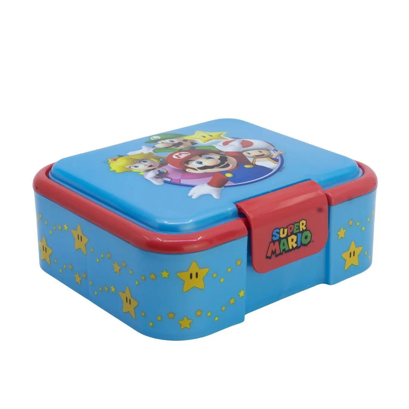 Tupper sandwichera infantil Super Mario con tres compartimentos - Sandwichera