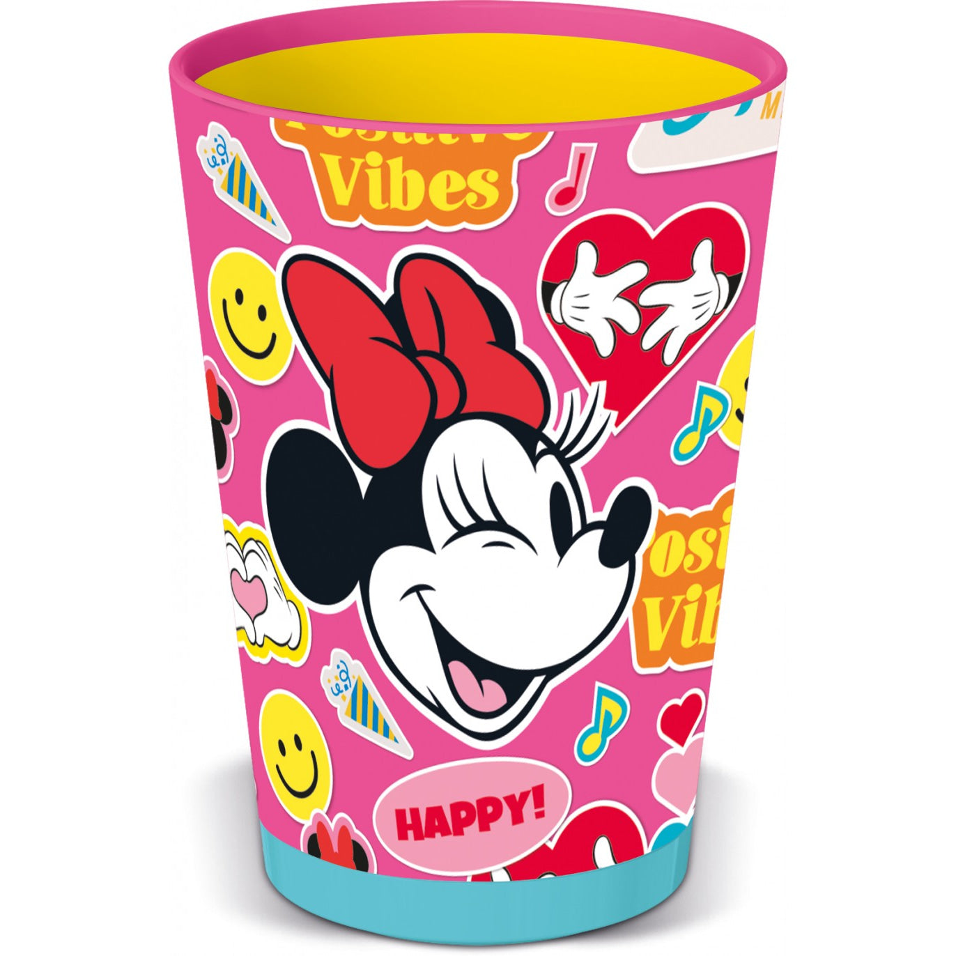 Vaso antivuelco infantil Minnie Mouse Disney 470ml con Smart Grip